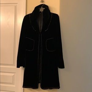 Black Velvet Tahari Jacket